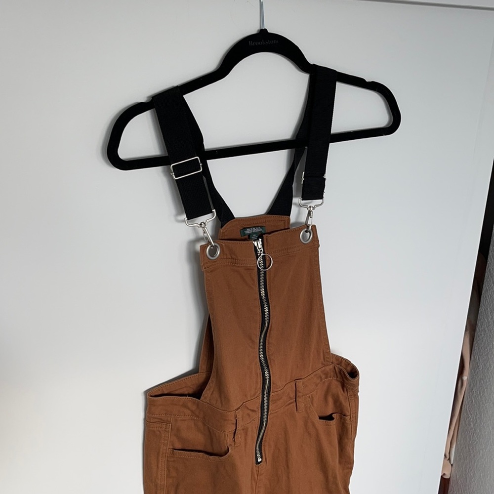 Brown overalls